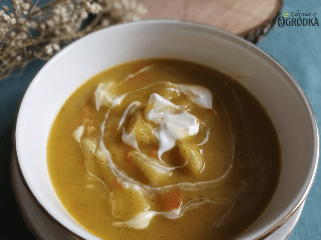 Zupa krem z cukinii z ziemniakami