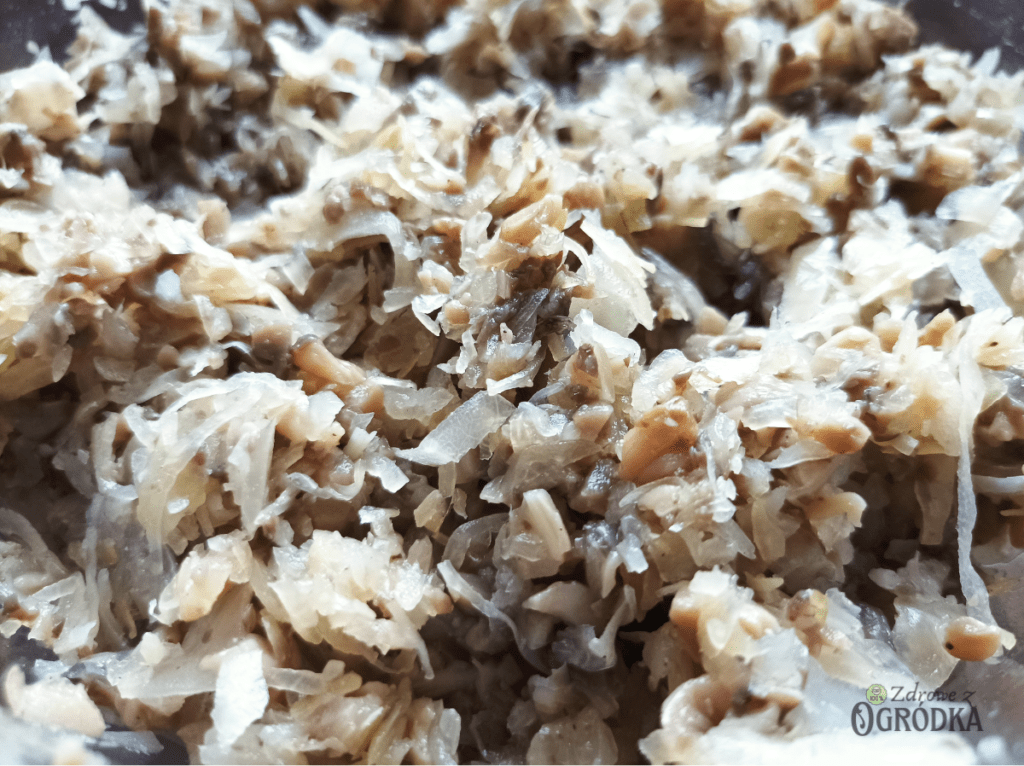 Farsz z kapusty i pieczarek