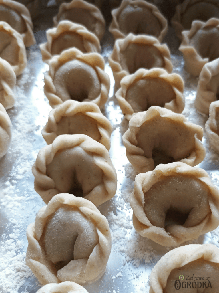 Uszka z grzybami na Wigilię