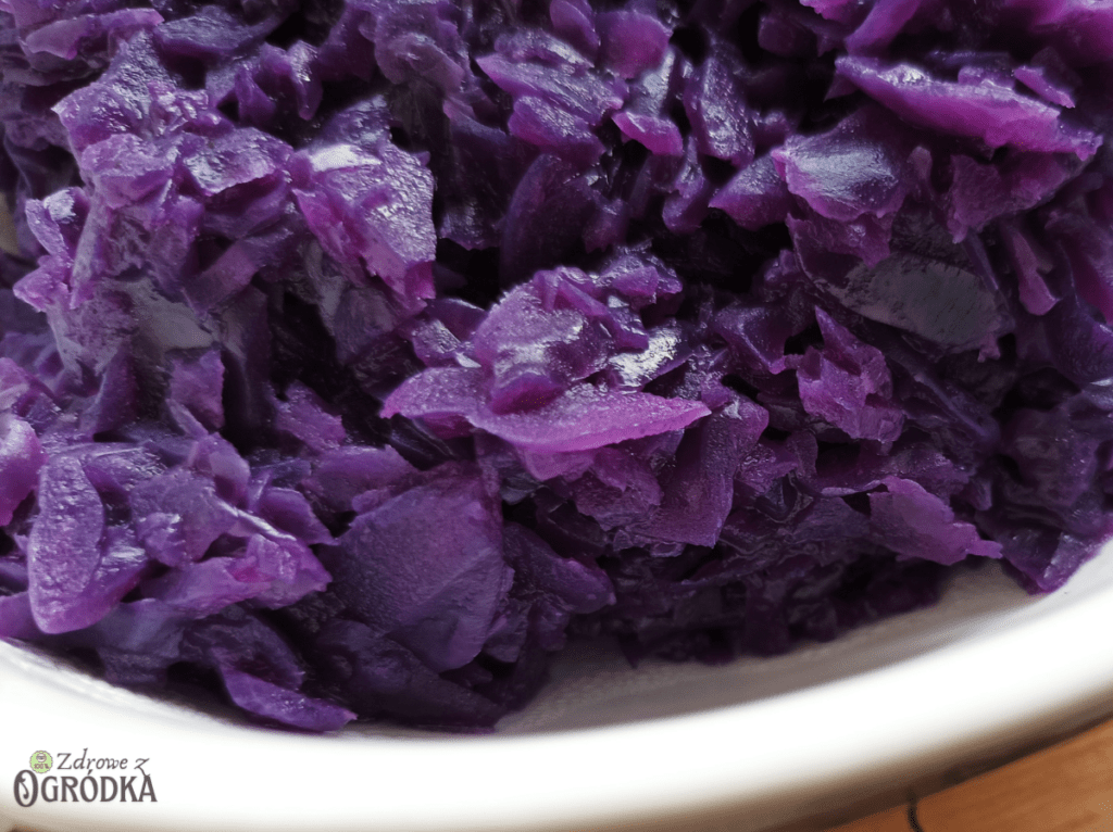 Modra kapusta czyli czerwona kapusta na ciepło do obiadu Modra kapusta do obiadu na ciepło przepis