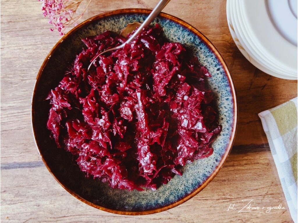 Kiszona kapusta czerwona do obiadu na ciepło, 1