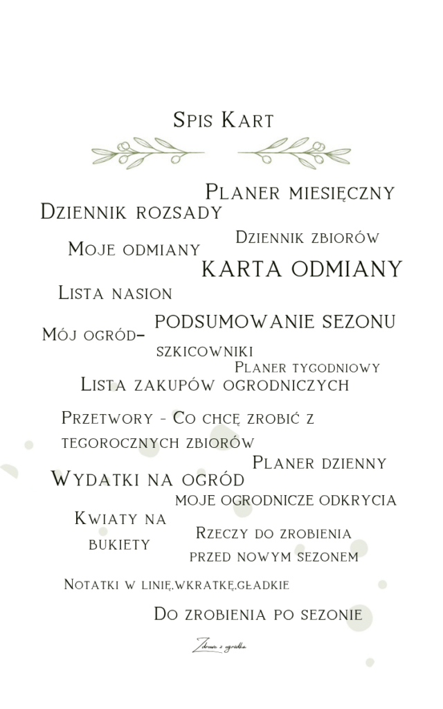 planer ogrodnika do druku pdf planer ogrodnika do druku pdf