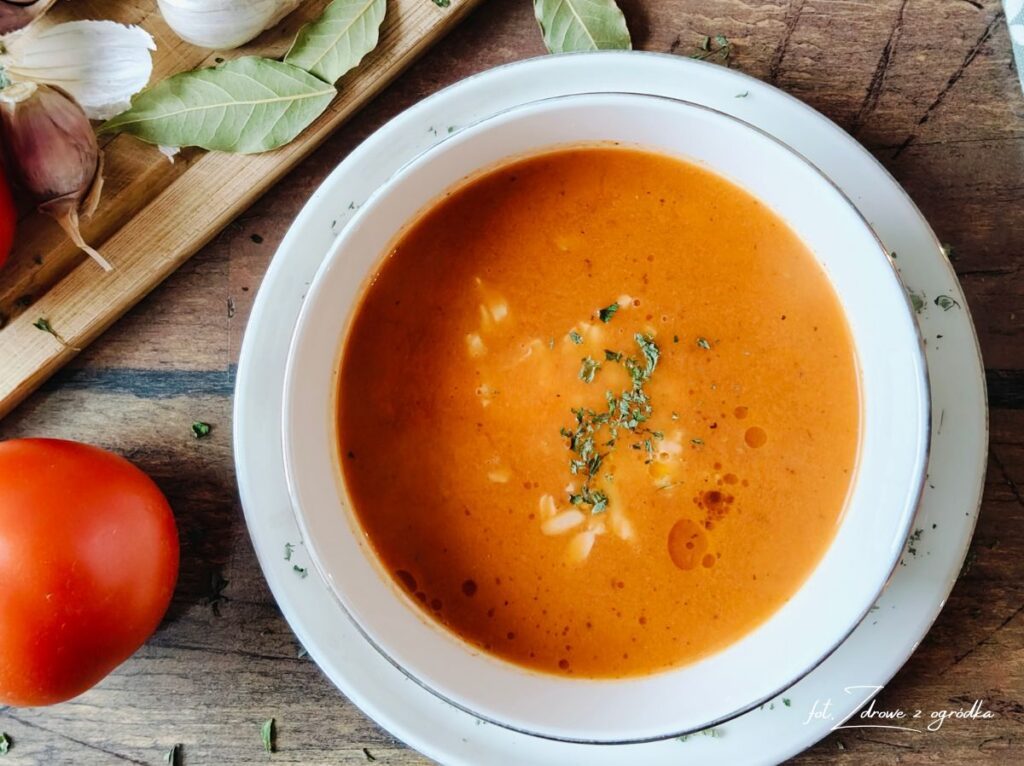 Zupa krem z pomidorów