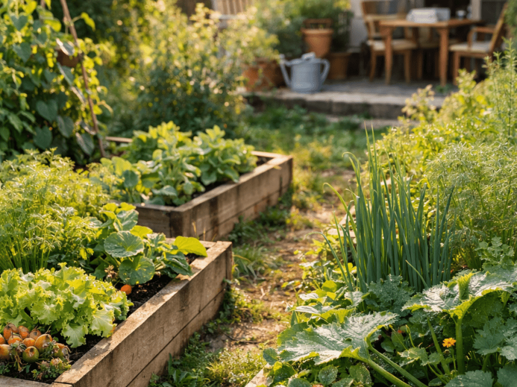 ogródek warzywny przydomowy