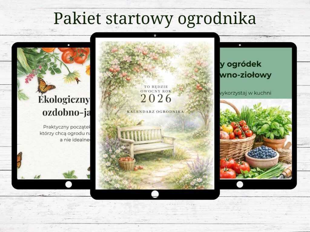 mały ogród na balkonie